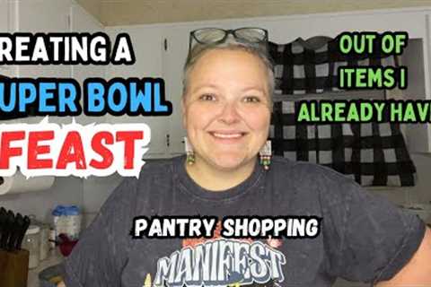 Super Bowl Party Foods From MY PANTRY || Zero Spend Feast