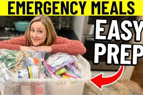 EMERGENCY MEALS from the Pantry, NO FRIDGE REQUIRED!