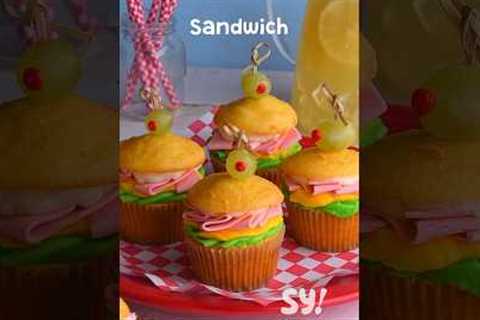 Frost, stack, devour this sandwich cupcake #shorts #soyummy #dessertideas
