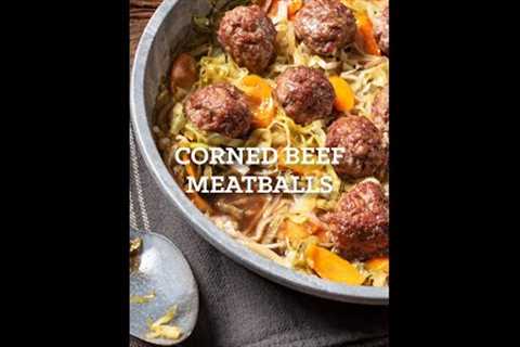 Corned Beef Meatballs