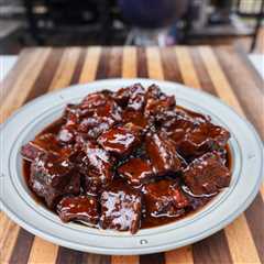 Sweet and spicy burnt ends