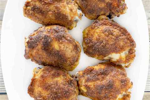 Best Baked Chicken Thighs