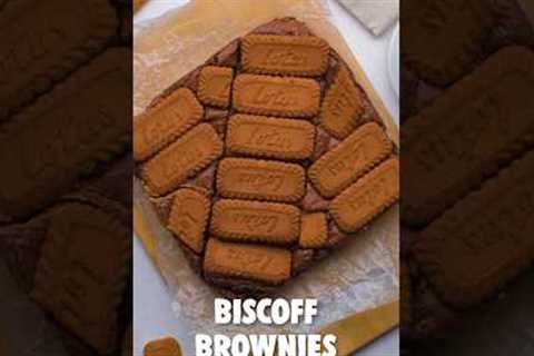 Whip up these Biscoff Brownies for dessert