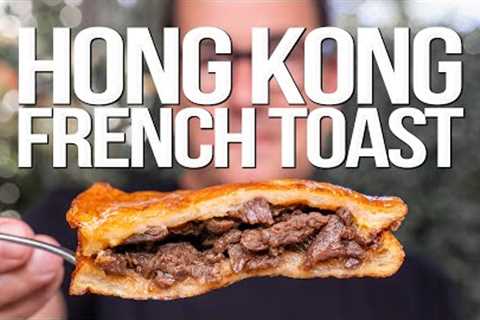 MAKING HONG KONG STYLE FRENCH TOAST AT HOME (THE BEST BREAKFAST EVER?) | SAM THE COOKING GUY