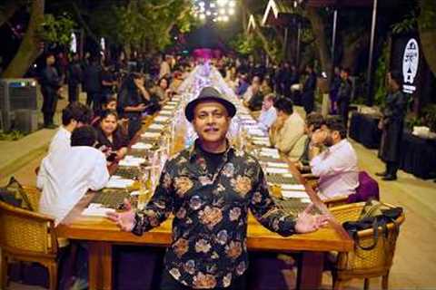 India’s Longest Dining Table! 10 Chefs, 10 Indian Cuisines, 100 Guests! Culinary History In Chennai!