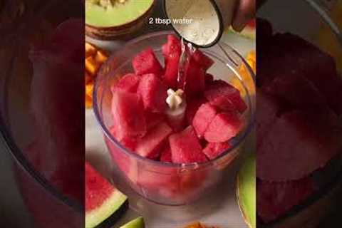 *EASIEST* WAY TO MAKE FRUIT SORBETS AT HOME 🍉🥭