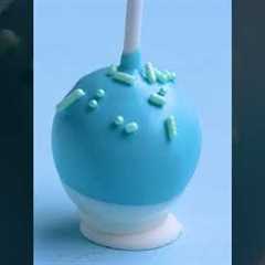 Make fun fishbowl cake pops