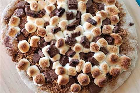 Grilled S’mores Pizza