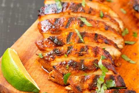 Grilled Chipotle-Lime Chicken Breasts