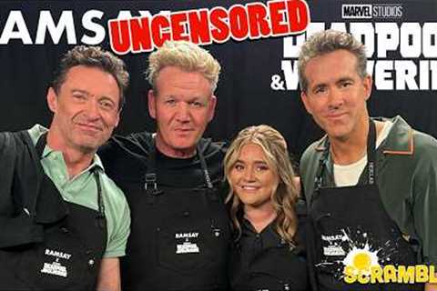 UNCENSORED & Extended Gordon Ramsay, Ryan Reynolds & Hugh Jackman Chimichanga Cook-Off