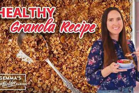 Healthy Granola Recipe (No Refined Sugar!) ☀️