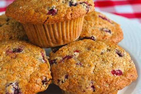 Cranberry Flax Muffins