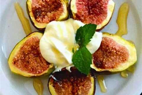 Grilled Fig Dessert