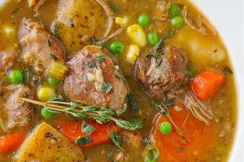 Pork Stew with Sage and Thyme