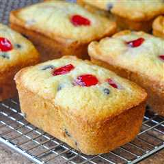 Cherry Chocolate Chip Crinkle Cakes