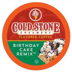 Cold Stone Creamery Review: Birthday Cake in a Coffee Pod