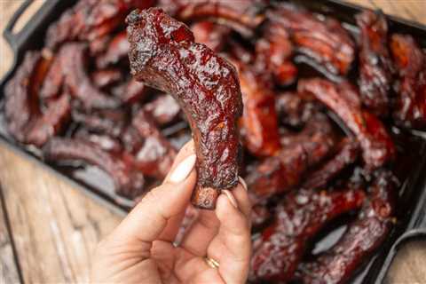 Smoked Hot Honey Party Ribs