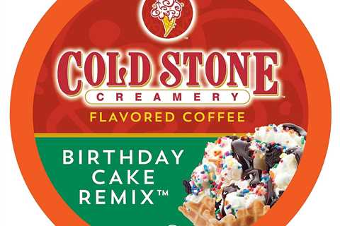 Cold Stone Creamery Review: Birthday Cake in a Coffee Pod