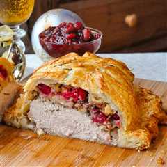 Cranberry Hazelnut Turkey Wellington