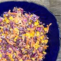 Red Cabbage Coleslaw