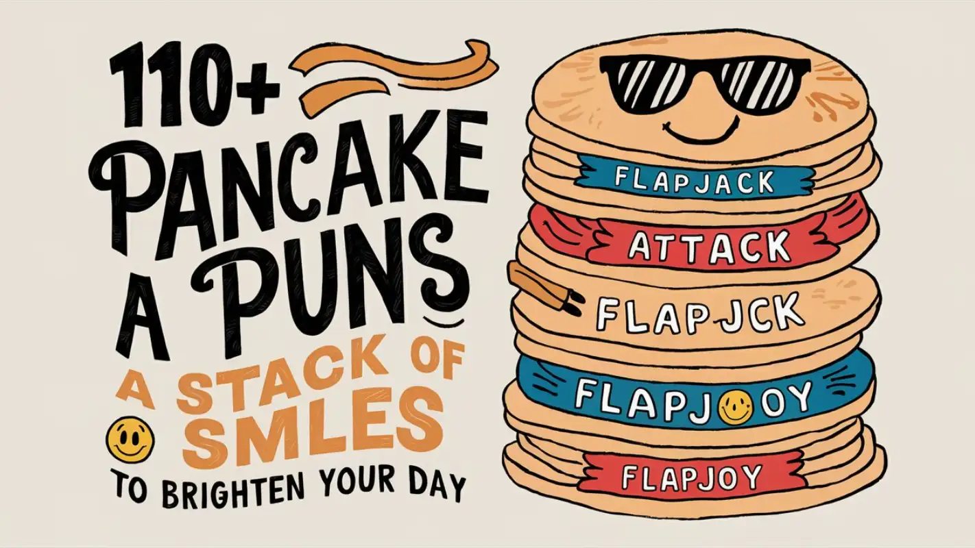 110+ Pancake Puns: A Stack of Smiles to Brighten Your Day - Crack Up Puns