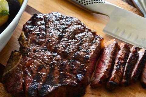 T-Bone Steaks with Herb Rub