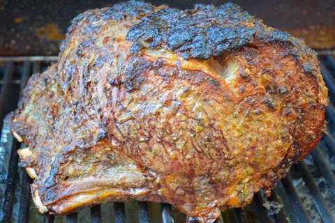 Prime Rib on a Gas Grill