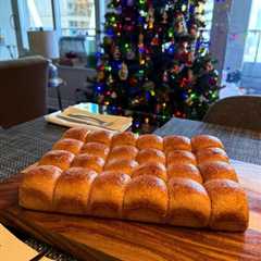 Purple Sweet Potato Sourdough Milk Rolls