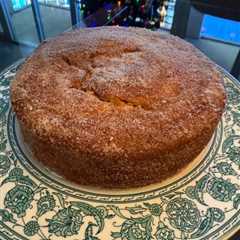 Cinnamon Sugar Coated Blueberry Strawberry Jelly Filled Doughnut Cake