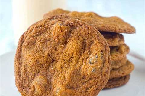 Chewy Gingerbread Cookies