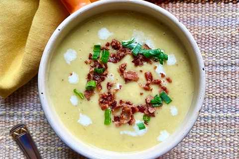 Smoky Potato Leek Soup