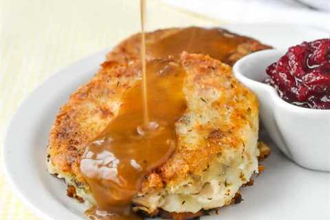 Leftover Turkey Potato Cakes