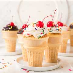 Ice Cream Cone Cupcakes