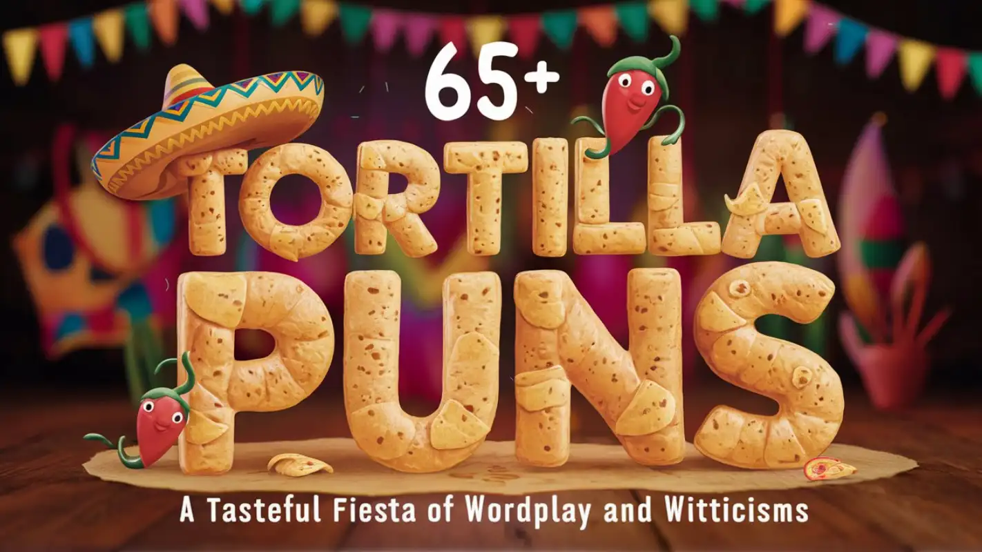 65+ Tortilla Puns: A Tasteful Fiesta of Wordplay and Witticisms - Crack Up Puns