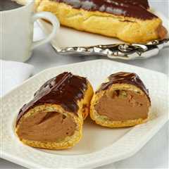 Chocolate Mousse Eclairs