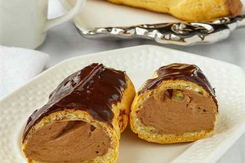 Chocolate Mousse Eclairs