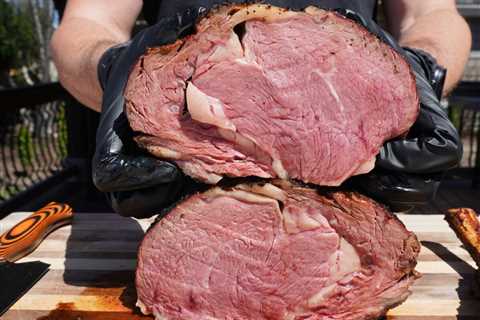 Reverse Seared Smoked Prime Rib