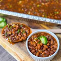The Best Smoked Baked Beans (Using Canned Baked Beans)