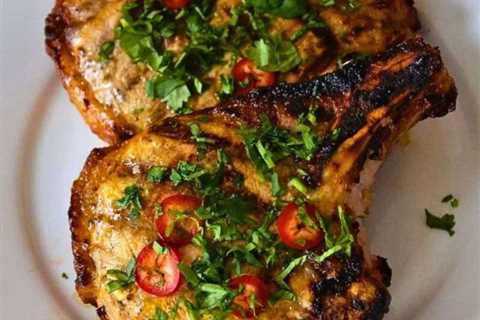 Indian Spiced Pork Chops