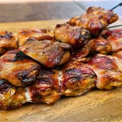 Bacon-Wrapped Chicken Skewers (Easy)
