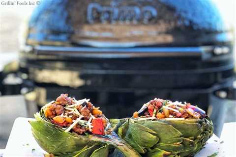 Grilled Stuffed Artichokes
