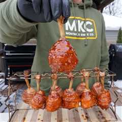 Bacon Wrapped Chicken Drumsticks