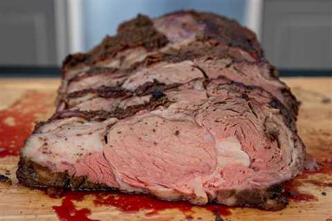 Prime Rib Roast on the Big Green Egg