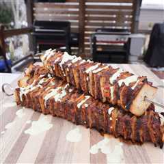 Grilled Tortilla Beef Kebab